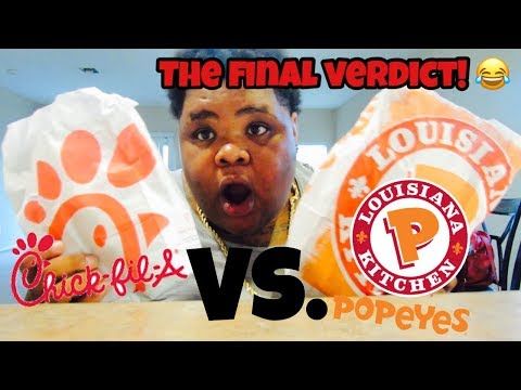 CHIC FIL A VS POPEYES THE FINAL VERDICT! (HILARIOUS)
