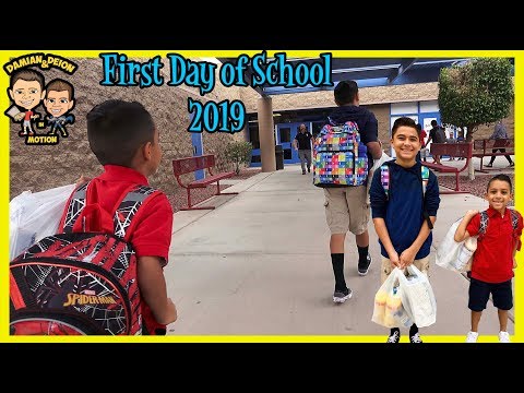First Day of School 2019 | Back to School Supplies |...