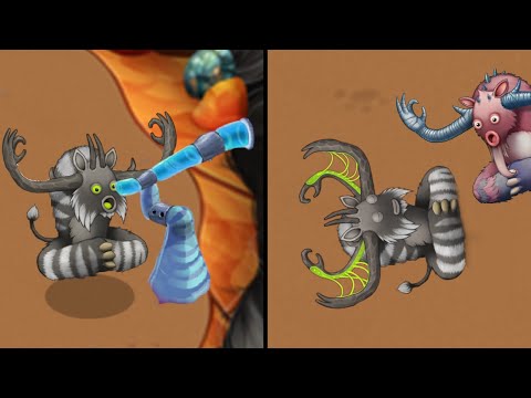 How did Rare Flum Ox Break its Horns?