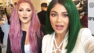 KYLIE JENNER LIP KIT LAUNCH PARTY SNAPCHAT VIDEOS (FULL)