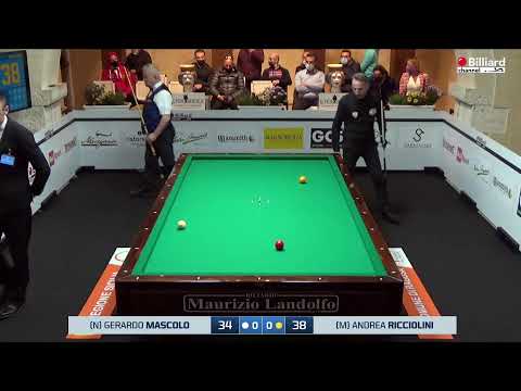 Mascolo Gerardo VS Ricciolini Andrea - 22nd Ragusa Italian Championship (Part 1)