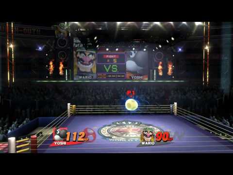 king fu yoshi vs karate wario
