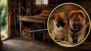 Two Abandoned Puppies' lives Change Completely after Being Rescued