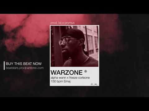 [FREE] Alpha Wann x Freeze Corleone Type Beat - "Warzone" | Dark Trap Instrumental 2020 🤝