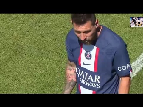 Lionel Messi Vs Quevilly Rouen || 2022 highlights Messi #messi #leomessi