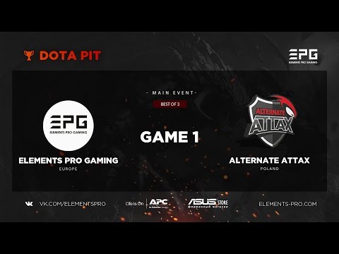 Elements Pro Gaming vs. Team Alternate Attax bo3 @ Dota Pit Game 1