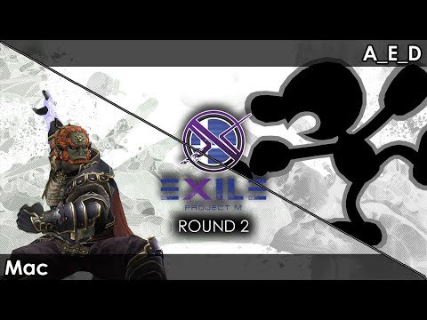 Project M: SMT | Mac (Ganondorf) V A_E_D (Game&Watch) - Exile 137 SSBPM