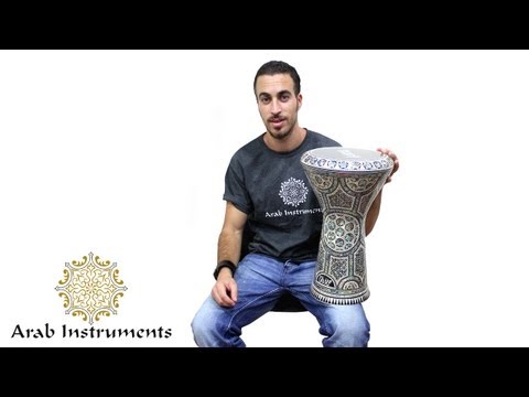 The Blue Pearl Darbuka - One Of A kind Doumbek
