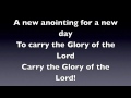 A New Anointing with lyrics