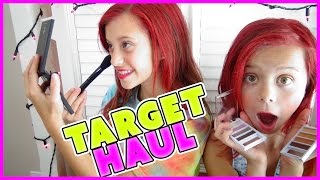 💞TARGET HAUL 💞MAKEUP AND HAIR PRODUCT REVIEW💞MAKEUP MONDAY | SMELLYBELLYTV