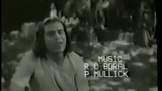 BABA MAN KI AANKHEN KHOL ... SINGER, K C DEY ... FILM, DHOOP CHHAON (1935)
