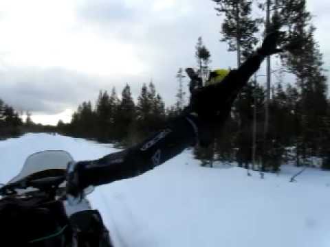 Yana, the amazing flying snowmobile guide!