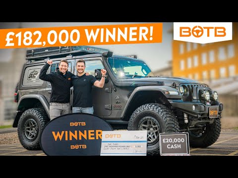 £182,000 PRIZE WIN! New Buzz Wrangler, £20,000 Cash AND Bills Paid For A Year! BOTB Winner