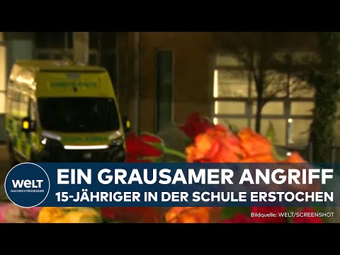 Video Thumbnail: ENGLAND: Ein tödlicher Angriff - 15-Jähriger in der Schule erstochen – Mitschüler festgenommen