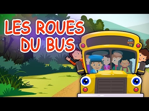 Les Roues de L'Autobus (Wheels on the Bus) | French Nursery Rhymes | CDS Télé Enfants