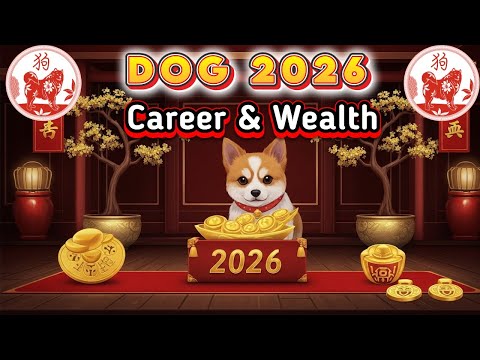 2026 Dog Career & Wealth Horoscope: Career BOOM for the Dog! 🚀