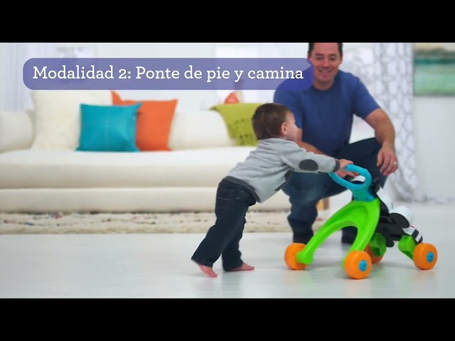 Vídeo relacionado con Fisher-Price Aprende Conmigo Zebra Walker Juguetes, Individual, Multicolor, Sustainable Packaging (Mattel GXC31)