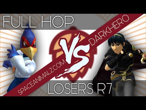 Full Hop - Spaceanimalz.com (Falco) vs Darkhero (Marth) - LR7