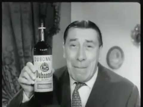 PUB DUBONNET FERNANDEL 1965 PUBLICITE RETRO GB US HQ