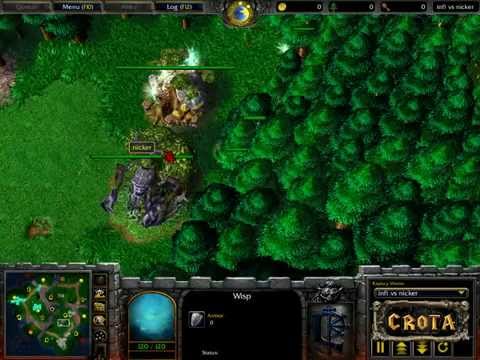 Infi (HU) vs Nicker (NE) - G1 - WarCraft 3 - WC989