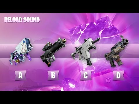 ADIVINA EL ARMA DE FORTNITE POR EL SONIDO DE RECARGA - PARTE #2 | tusadivi