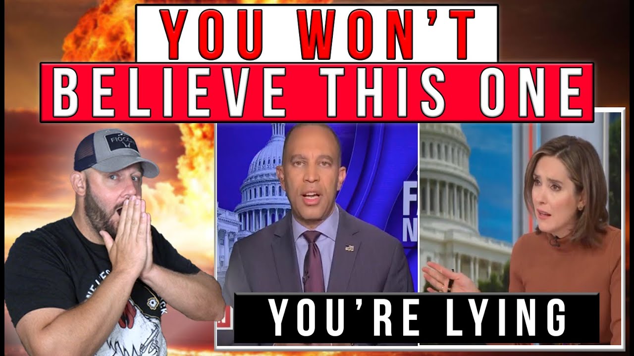 Dem Leader SHOCKED As Mainstream Media Calls Him & DEMS Out For Lying... Hell Froze Over Yet Again..
