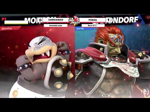 UMD Smash Fest 10/06 - The Way Sakurai Intended Winners Side - SAMDAMAN vs POROG