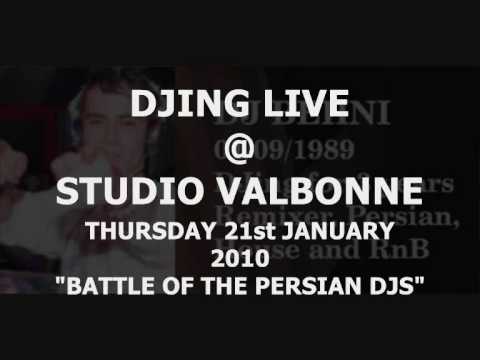 Dj BEHNI live @ STUDIO VALBONNE Thursday 21st January 2010
