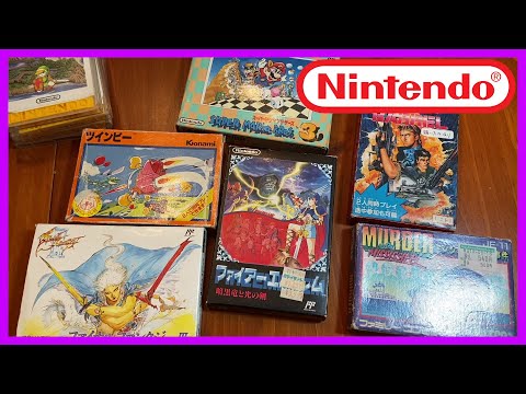 Opening 16 complete in box Famicom games - including the rarest game for the Japanese NES