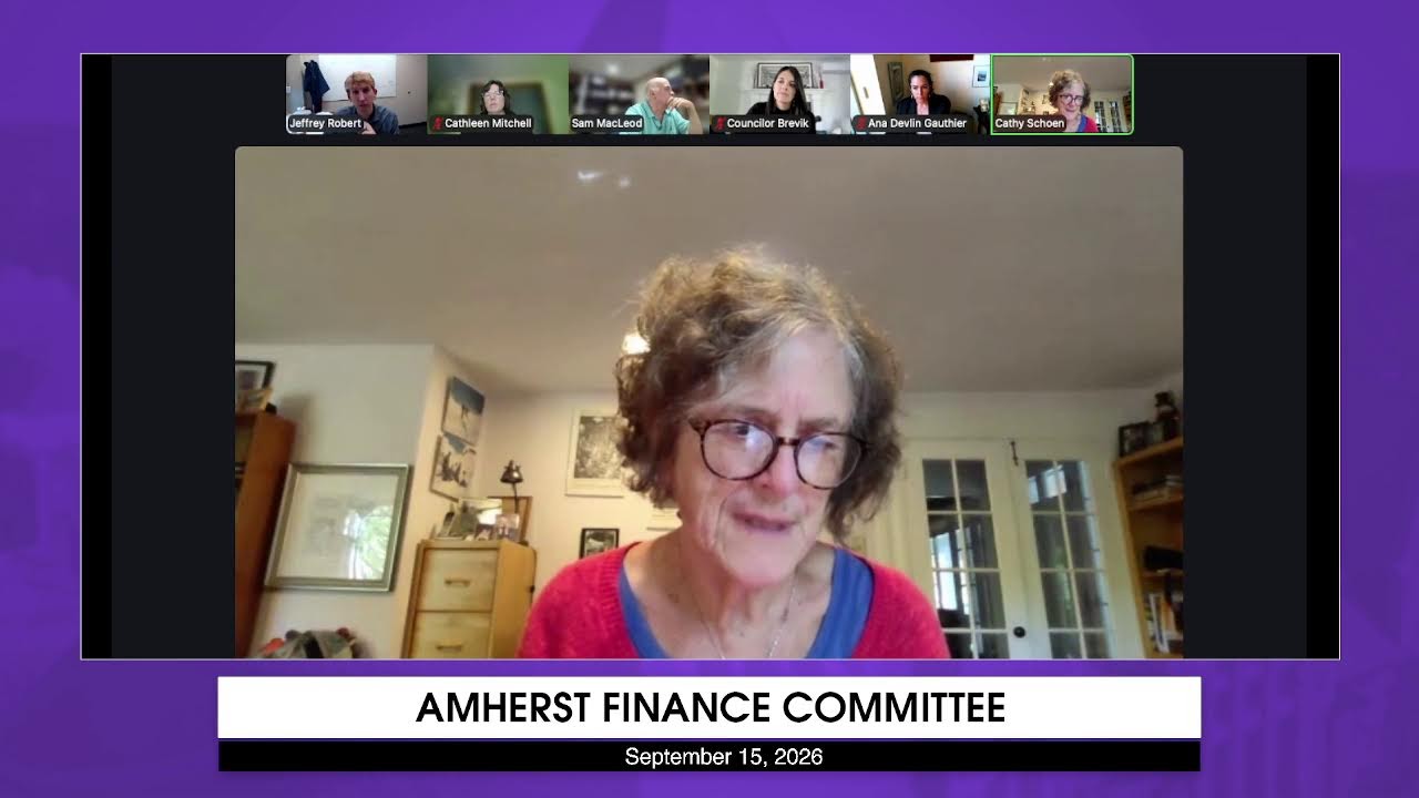 From the Finance Committee