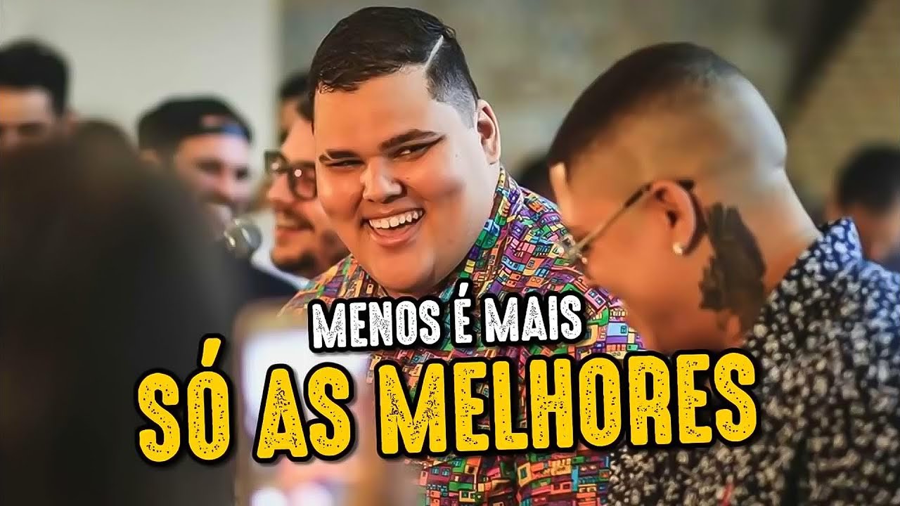PAGODE DO GRUPO MENOS É MAIS - AS MAIS TOCADAS 2025 - MELHORES GRUPO MENOS É MAIS