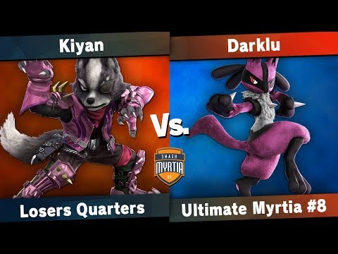 [Ultimate Myrtia #8] Kiyan (Wolf) vs Darklu (Lucario) Losers Quarter-Final