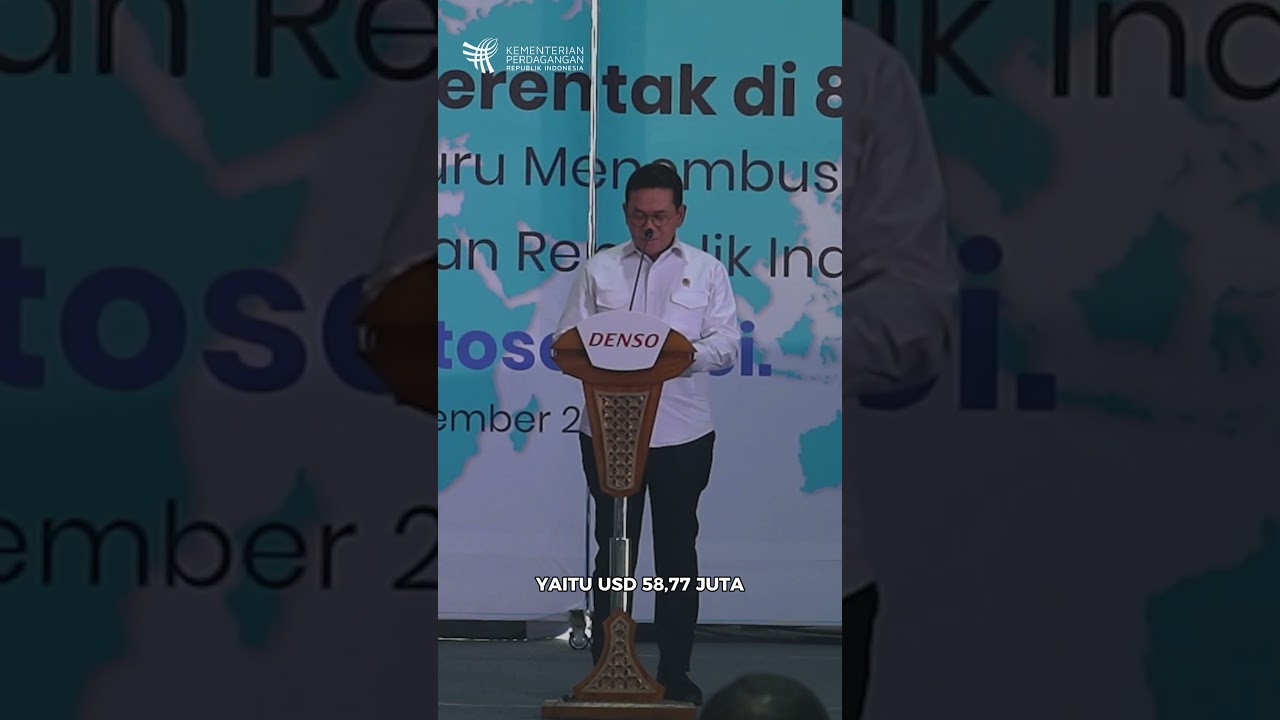 Mendag Busan Melepas Ekspor Serentak di 8 Provinsi, Nilai Ekspor Tembus Hingga Rp978 Miliar