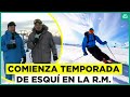 Comienza la temporada de esquí: Nieve en centros alcanzan niveles récord