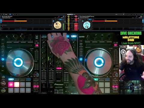 (#03) Halftime DnB Live Stream on Twitch by Dave Shichman - Jan 8th, 2022