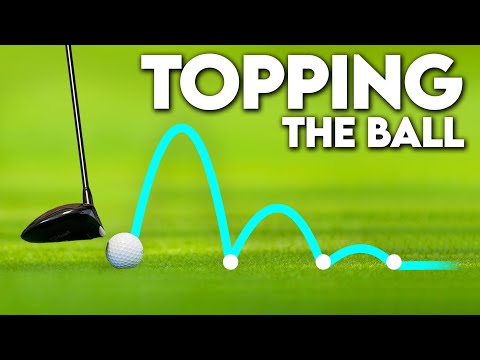 How to stop TOPPING the golf ball!