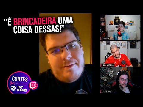 O CASIMIRO NÃO APARECEU NA LIVE E MANDOU UM VÍDEO PARA O CHAT! - Cortes TNT Sports
