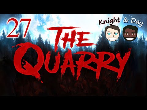 Let's Play The Quarry Blind Couch Co-op Part 27 - Kaitlyn vs Werewolf & Laura and Travis vs Silas