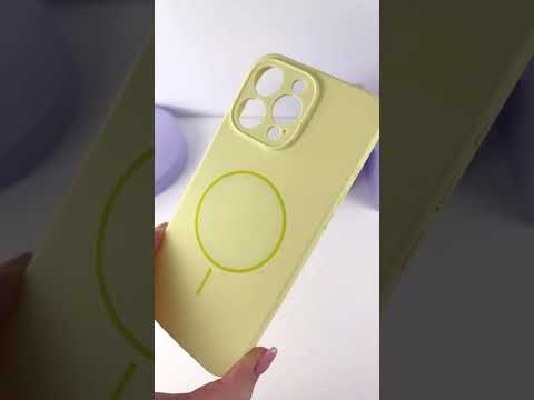 Чехол iPhone 17 Pro Fine Ring MagSafe, оригинальный бампер, микрофибра, Soft Touch. (Черный) - фото 1 - id-p2854598571