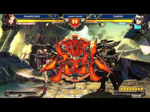 SweetxJam (Jam) VS Gekioh (Johnny) - ACEN 2019 Guilty Gear Xrd Rev 2 Top 8 Losers