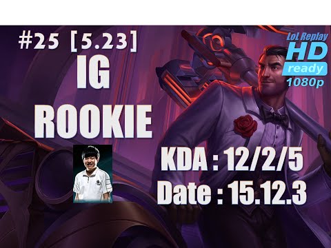 15.12.2 Invictus Gaming Rookie Mid Lane Jayce Hardcarry [1080p]#25