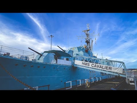 HMS Cavalier - Chatham Historic Dockyard - Quick Walk-Through Tour