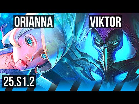 ORIANNA vs VIKTOR (MID) | 1000+ games | KR Grandmaster | 25.S1.2