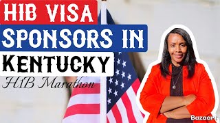 KENTUCKY SCHOOLS THAT SPONSOR H1B VISA!! H1B MARATHON 2025!