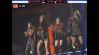 4th Impact sings Unleash The Diva at The MYX Music Awards 2017