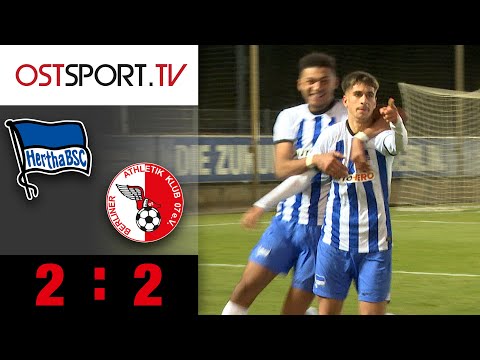 LAST-MINUTE-WAHNSINN bei der Hertha: BSC II - Berliner AK 2:2 | Regionalliga Nordost
