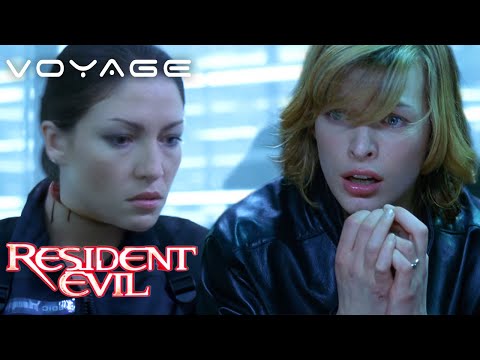 Resident Evil | The Red Queen's Deadly Laser Trap | Voyage
