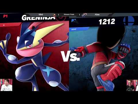 USK10 Winners Finals - Mint (Mii Brawler) vs Alias (Greninja) - Smash Ultimate