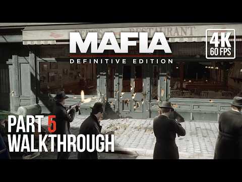 Mafia Definitive Edition Full Gameplay Walkthrough Part 5 | No Commentary | [4K Ultra HD 60FPS] 2020