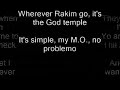 Rakim - Flow Forever Lyrics